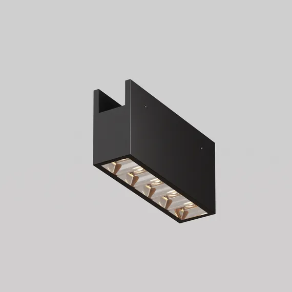 Уличный трековый светильник Точки / Points Elasity IP 3000К 10Вт 45° черный Outdoor o-tr01-2-s-10wb3k