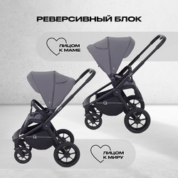Детская коляска Rant Flex 3 в 1 RA077 Graphite