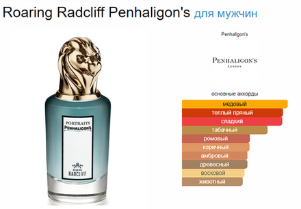 Penhaligon`s Roaring Radcliff (duty free парфюмерия) 75ml edp