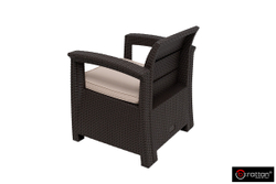 Комплект мебели Rattan Comfort 5, венге