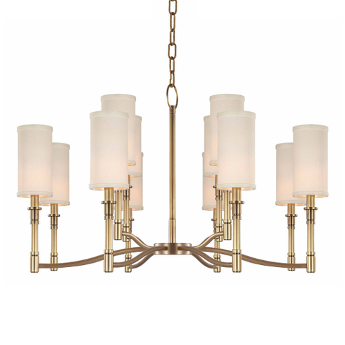 Люстра Cloyd SAMUEL C12 / Ø95 см - латунь (арт.10087)