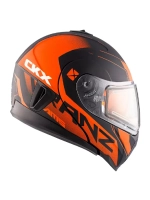 Шлем CKX TRANZ 1,5 Ams DL+EDL Caliber Matt orange M