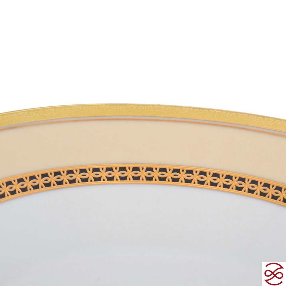 Набор салатников Falkenporzellan Harmony Crem Black 19см(6 шт)