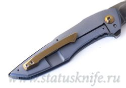 Нож Caleb White Guillotine Full Custom Hamon Prototypeфотография - 5