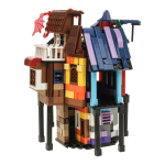 Конструктор блочный Аусини Дом 557дет., коробка 25841