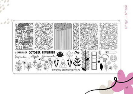 Пластина Swanky Stamping 172