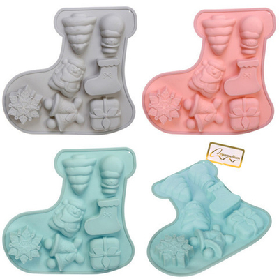 Форма силиконовая «Новогодние сюрпризы» 23,5*22,5*2,5см