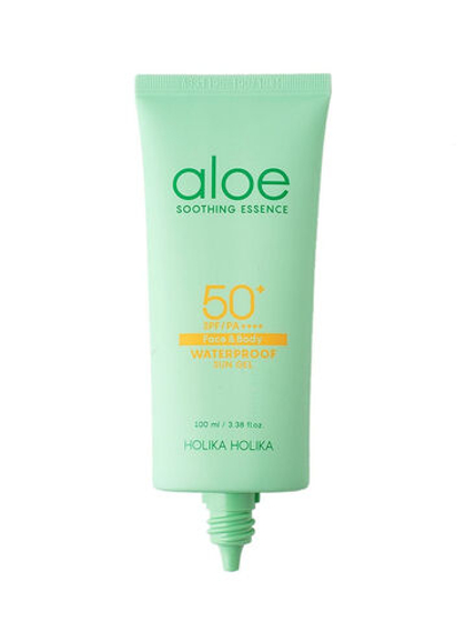 Крем солнцезащитный для тела, Holika Holika, Aloe Water Proof AD, SPF 50+, 100 мл