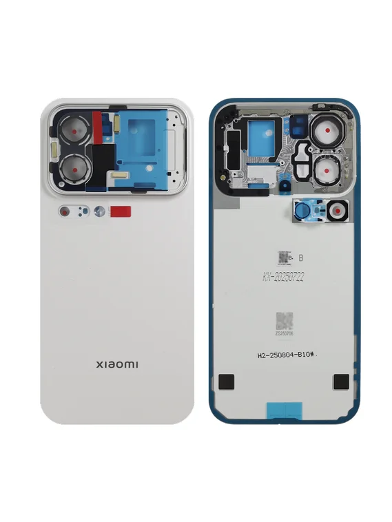 Задняя крышка для Xiaomi 17 Pro белая (White) без стекла камеры