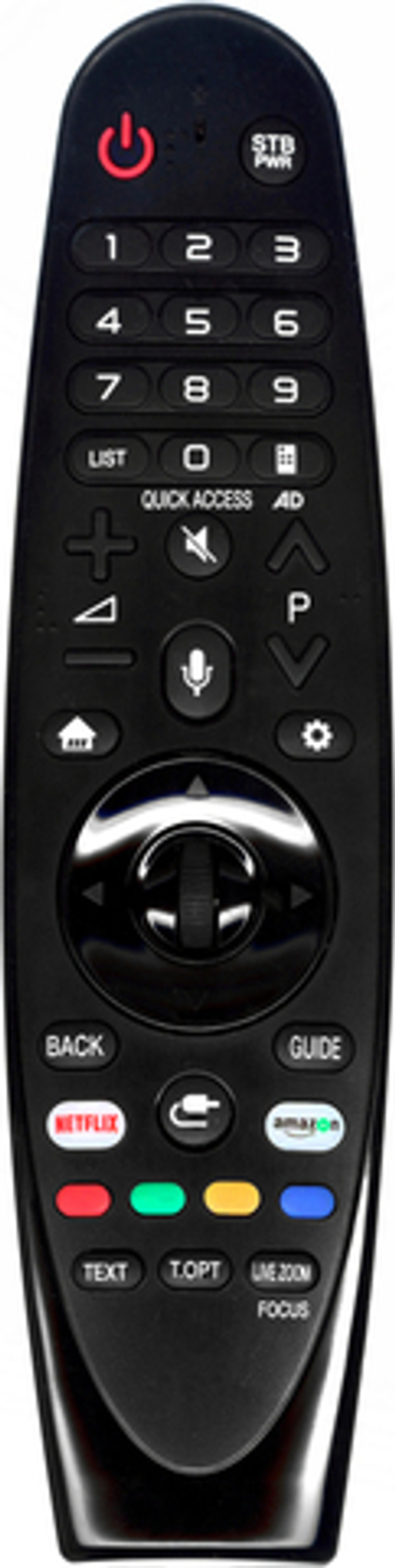 Пульт  AN-MR18BA AKB75375501K для LG SMART NETFLIX magic motion для моделей 2018г