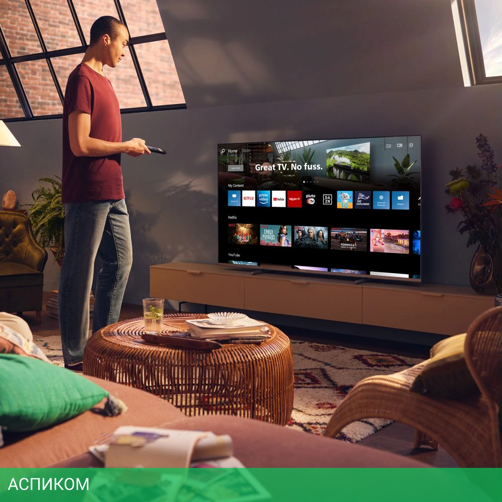 Телевизор LED Philips 55" 55PUS7608/60