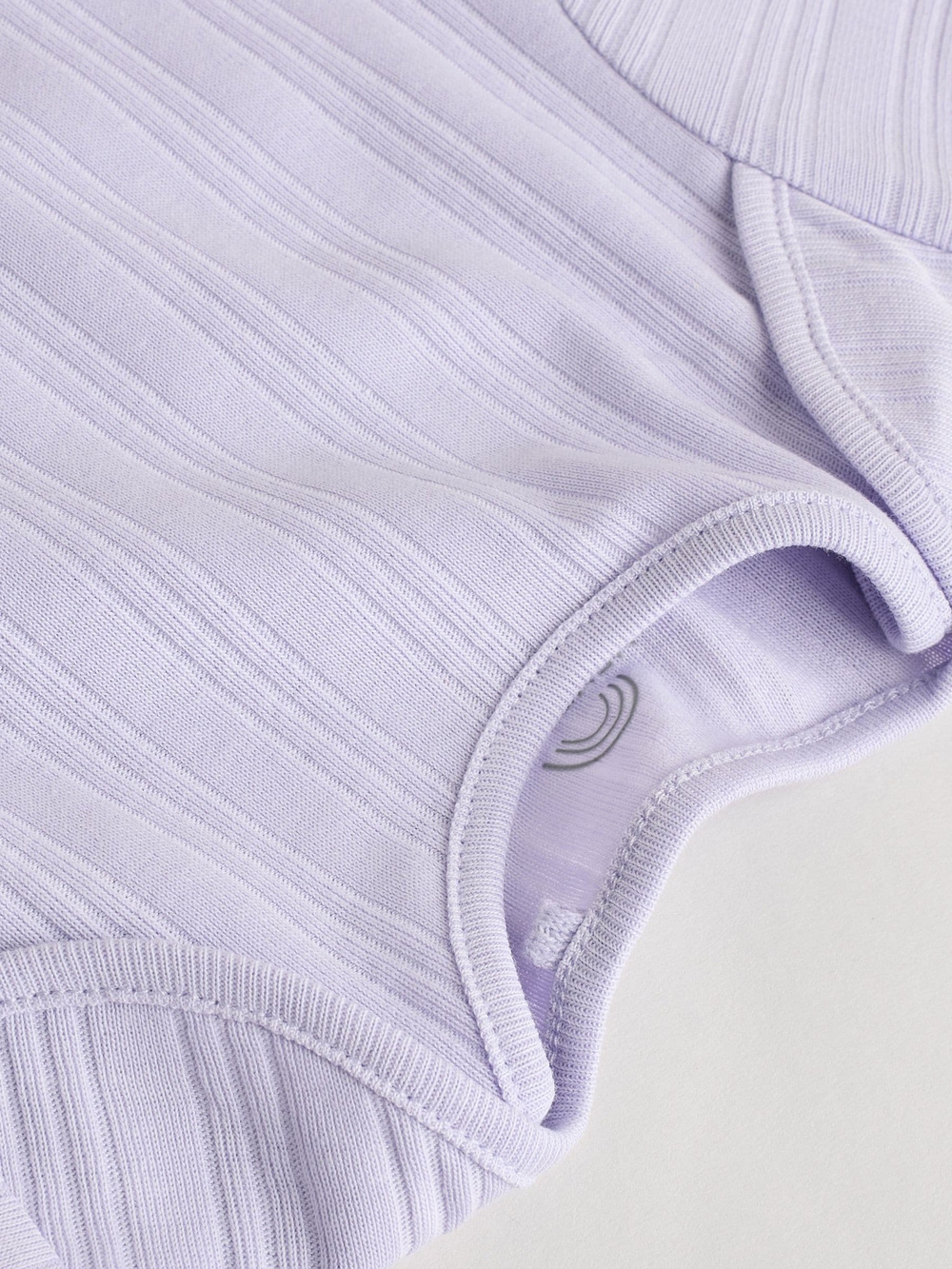 Боди с коротким рукавом для малышей Next E19-733, 5 шт., Сиреневый, Розовый, Мятный, Светло-желтый