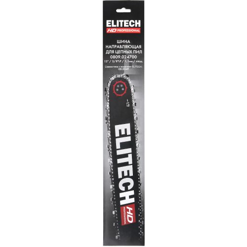 Шина ELITECH 12"  3/8 - 1,1 - 44   0809.024700