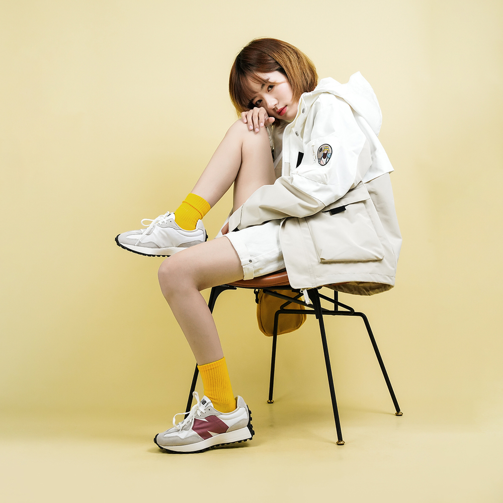 Кроссовки New Balance Nb 327 (Женская размерная сетка)