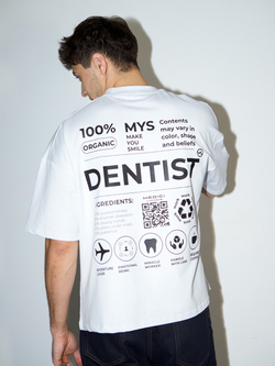 Футболка Dentist белая