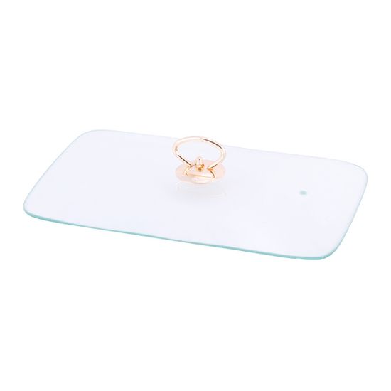 Мармит керамический прямоугольный 2,5 л с позолотой Kamille KM-6417 (36,5х23х6 см.)