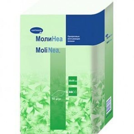 MoliNea - МолиНеа - Впитывающие пеленки: типоразмер 60 х 90, 130 г/м2, 10 шт.