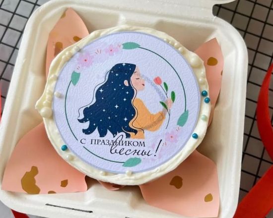 Бенто торт с фотопечатью