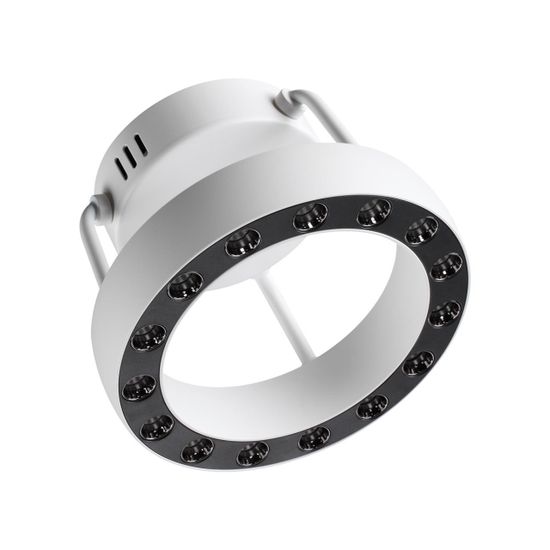 359397 OVER NT24 278 белый Светильник накладной светодиодный IP20 LED 12W вниз/5W вверх 220V 1360Лм 3000K TURN