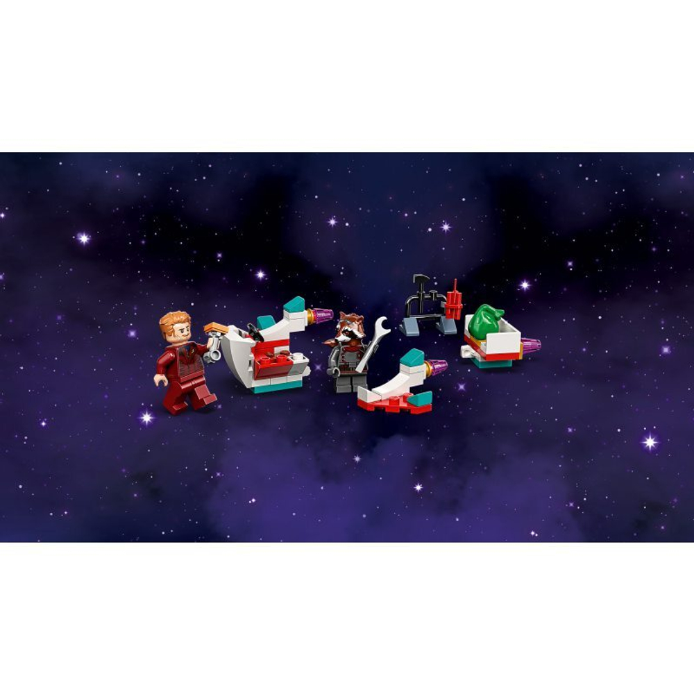 Конструктор LEGO - Адвент-календарь Стражи Галактики Марвел Marvel 76231