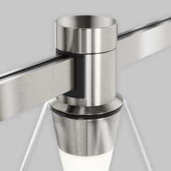 Трековый магнитный светодиодный светильник Maytoni Flarity   TR147-1-3W4K-PT