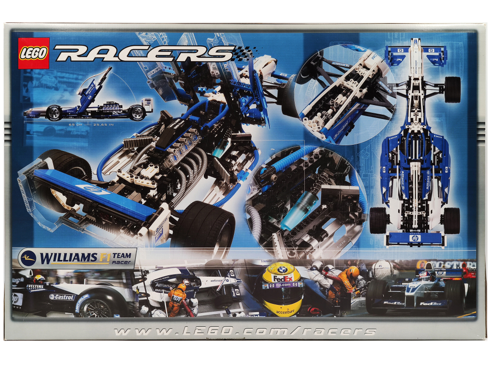 Конструктор LEGO Racers 8461 Командный гонщик Уильямса F1