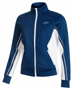 Женская Кофта теннисная Lotto Squadra W III Jacket - небесный