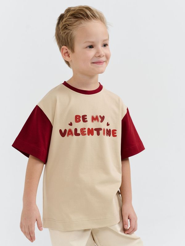 Футболка оверсайз Колор блок 