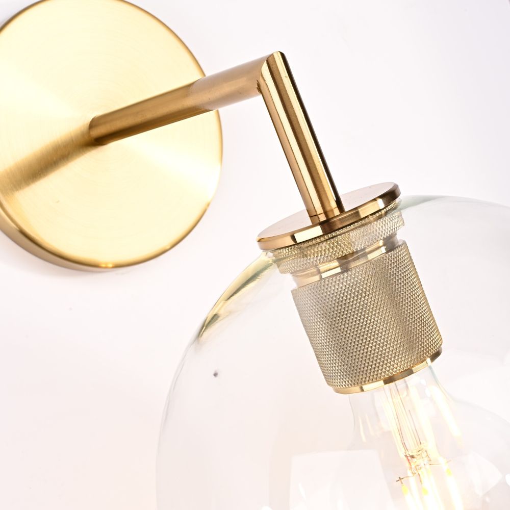 Бра Rh Utilitaire Globe Shade Single Sconce Brass By Imperiumloft