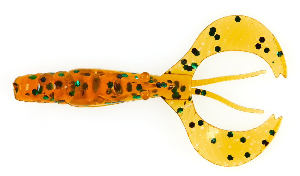 Мягкая приманка Lucky John Curly Shrimp 3in (76 мм), цвет PA19, 10 шт.