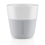 Чашки для эспрессо 2 шт 80 мл серые