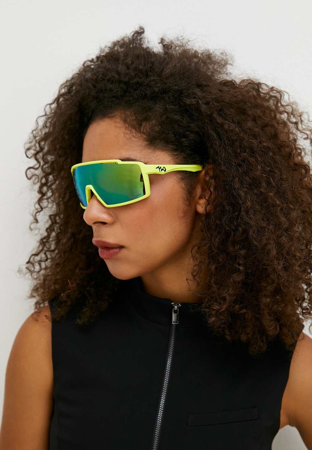 Спортивные очки 720armour A-Fei / Matte Lush Chartreuse / HC Violet Green Lens