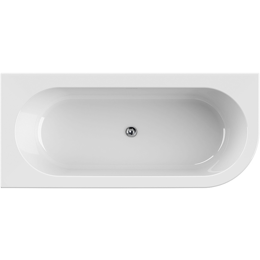 Акриловая ванна Cezares Slim 179x79 L SLIM CORNER-180-80-60-L-W37-SET без гидромассажа