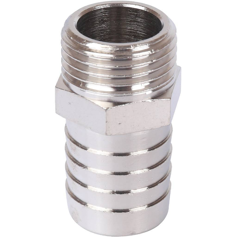 Штуцер STOUT никелированные 1/2"x20 мм НР
