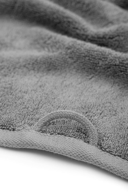Полотенце из органического хлопка Pure Cotton 30х35 темно-серый