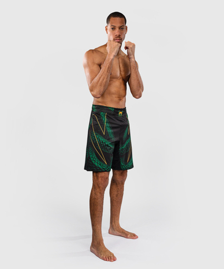 Шорты ММА Venum Matupa Black/Green/Gold