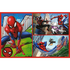 Pazl / Пазлы / Puzzles - "2x70" - Spider stories / Disney Marvel Spiderman