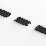 Flat Magnetic Четырёхсторонний соединитель для накладного шинопровода чёрный 85003/00