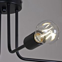 Потолочная люстра ILLUMICO  IL2000-8C-05 BK