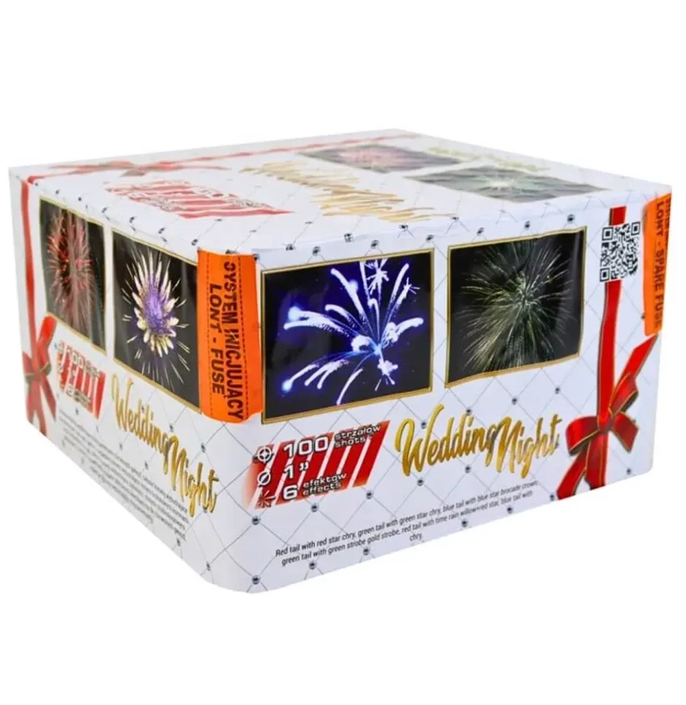 Батарея салютов Wedding night (P7892) от Magictime, 100 выстрелов, 25 мм