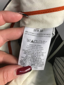 Брюки Dockers прямого кроя, маркировка 31/32, визуально на 48 размер