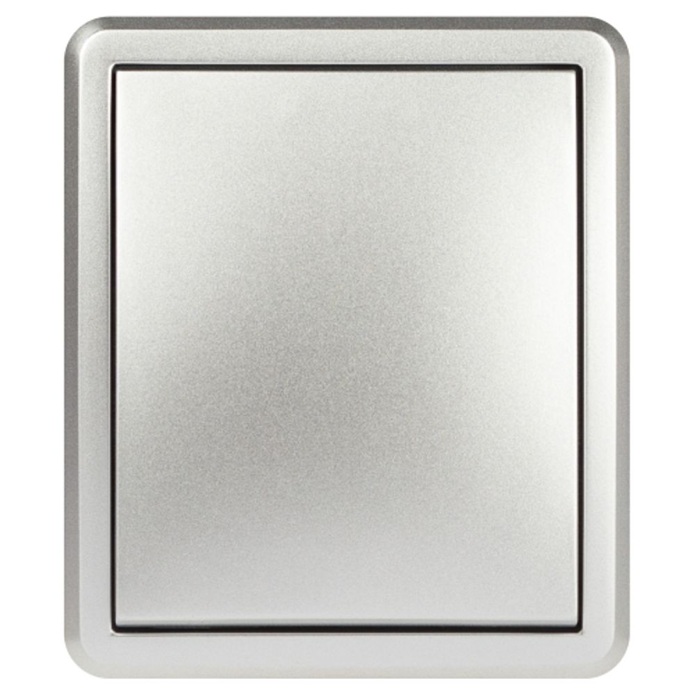 Выключатель ЭРА Эксперт 11-1202-03 с подсветкой IP20 10АХ-250В ОУ алюминий