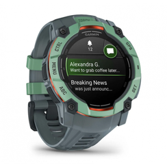 Garmin Instinct 3 AMOLED Neo Tropic — смарт-часы 50 мм с ярким экраном и GPS