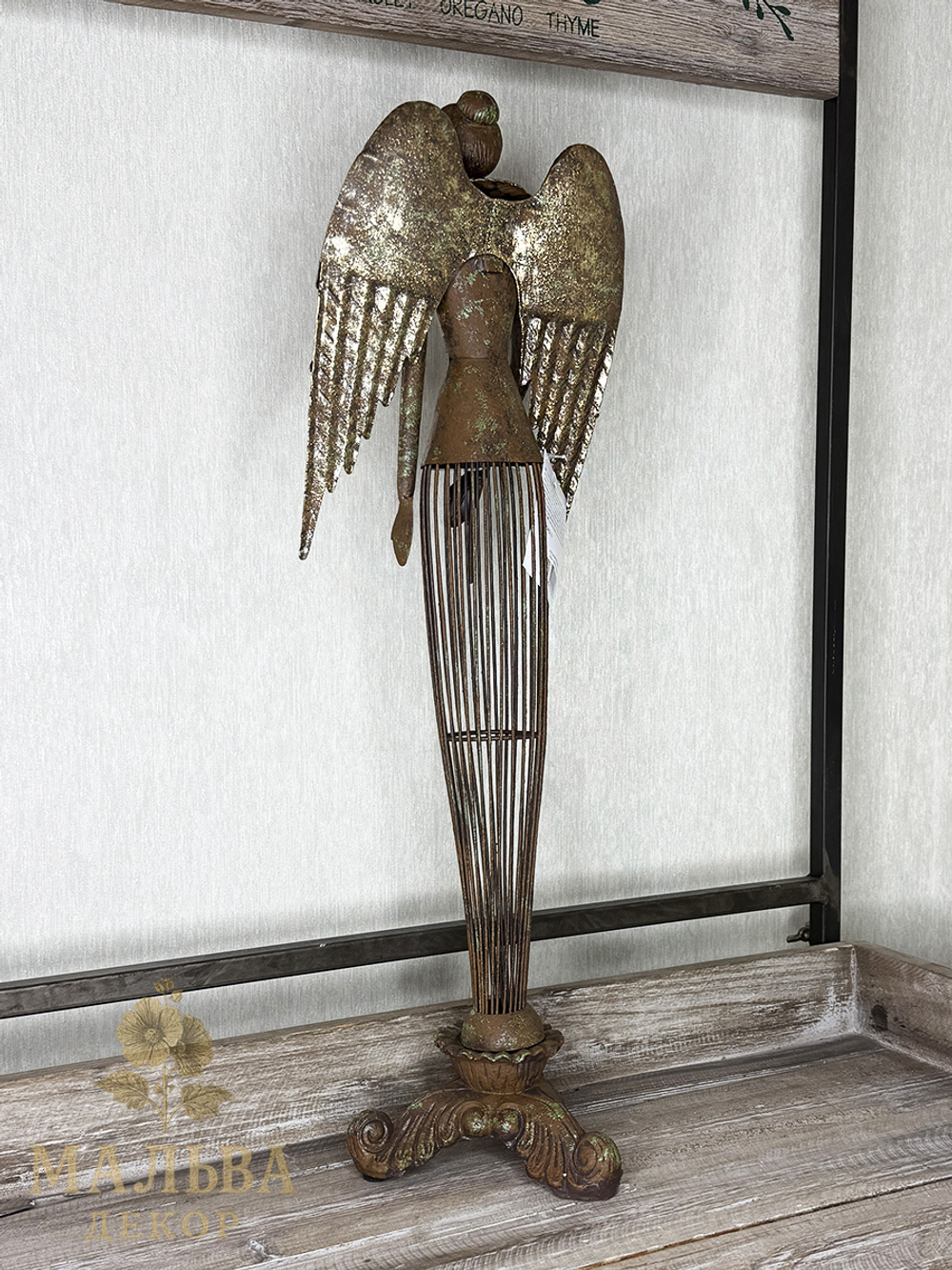 Декор "Античный Ангел" 17x15x54 см