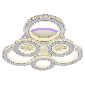 Потолочный светодиодный светильник 8061/3+3 WHT 240W+8W RGB белый Profit Light