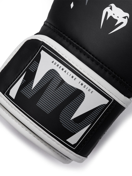 Перчатки боксерские Venum Adrenaline Black/Silver Grey