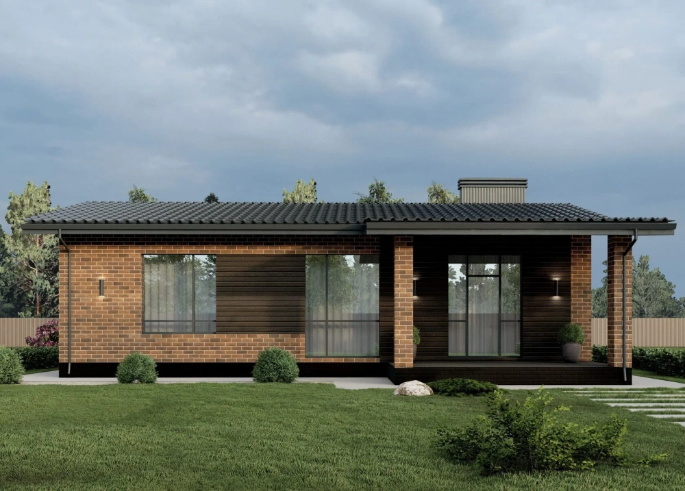 Проект Дома 89,55 кв. м К-76