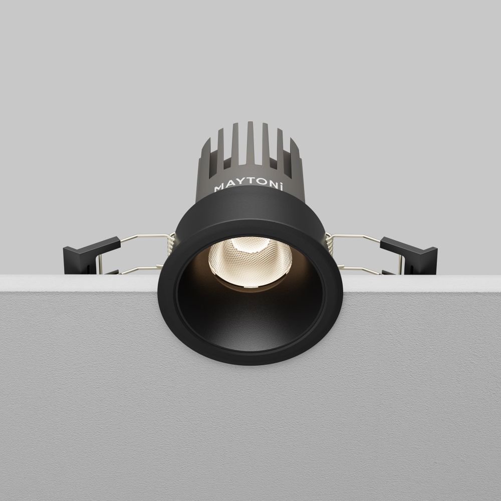 Светильник встраиваемый светодиодный Maytoni   DL123-10W-4K-B