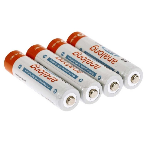 Analong 1,2 v AAA 3A NIMH 1000mah, 4шт
