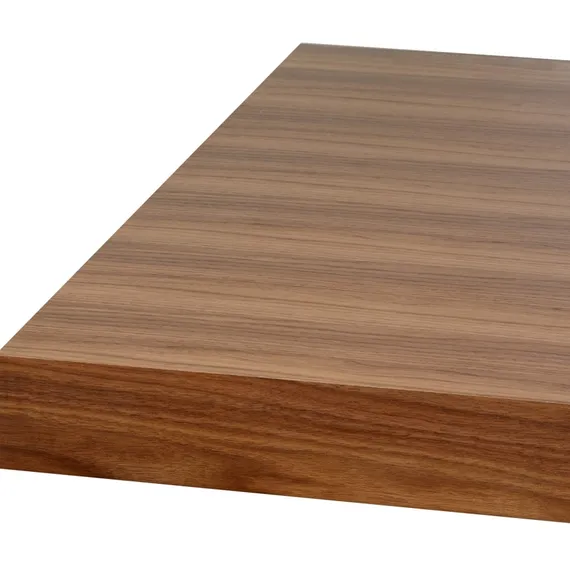 Обеденный стол Somerset 240x110 см, орех, стекло